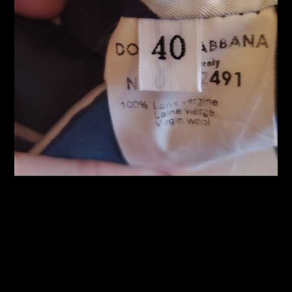 Dolce & Gabbana Skirt size S zebra black white Vergin wool euro - Picture 7 of 12